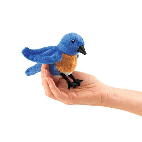 Bluebird Finger PuppetBack in stock